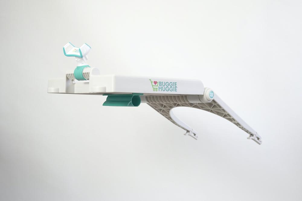 Buggie Huggie™ Shopping Cart Tray & Phone Holder