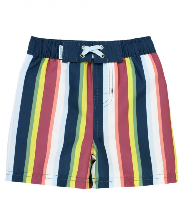 Sunset Stripe Swim Trunks