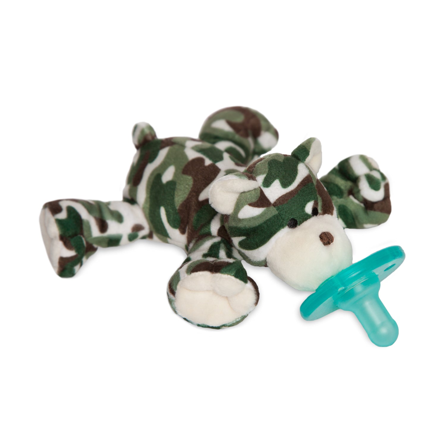 Wubbanub Pacifier Camo Bear