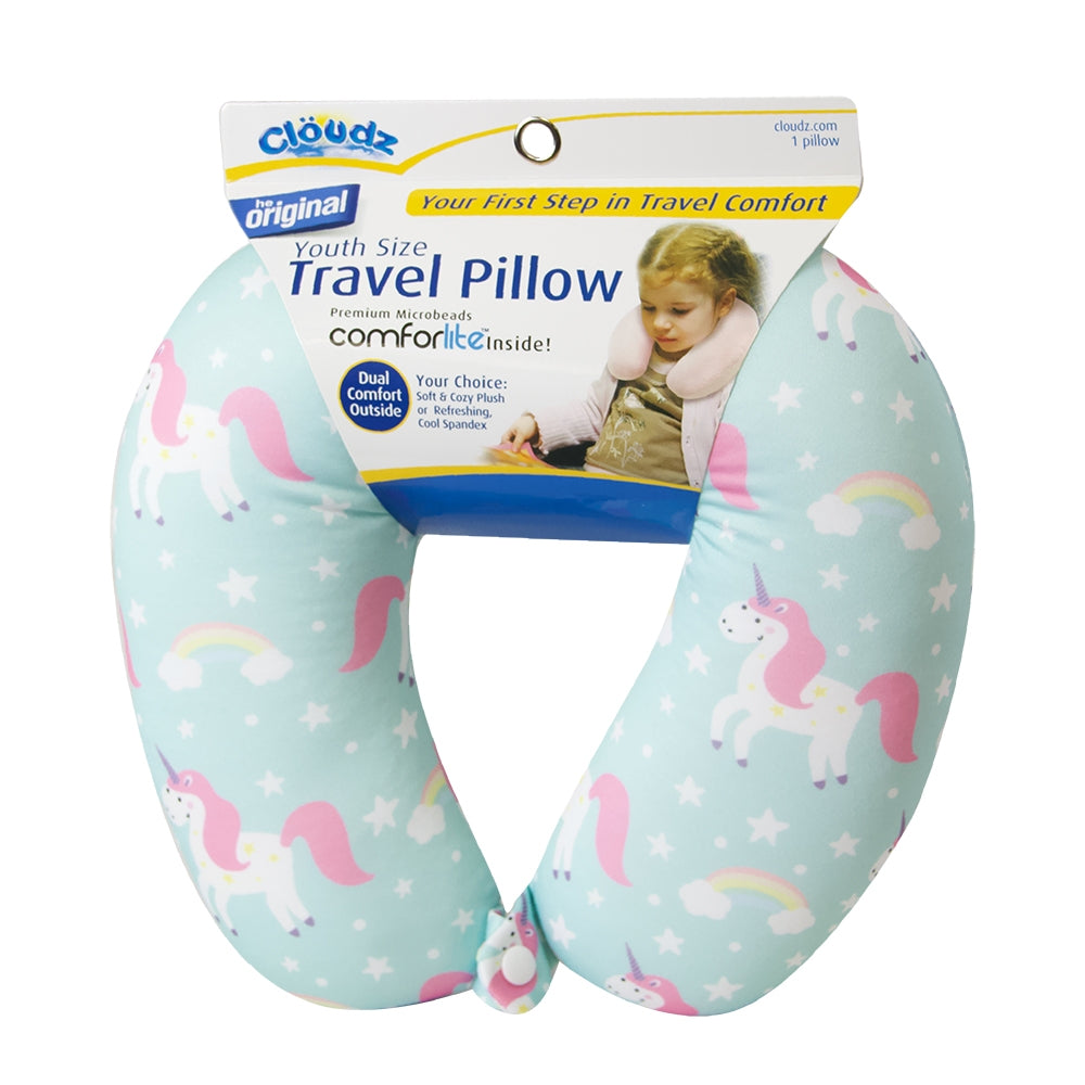 Cloudz Microbead Travel Neck Pillow