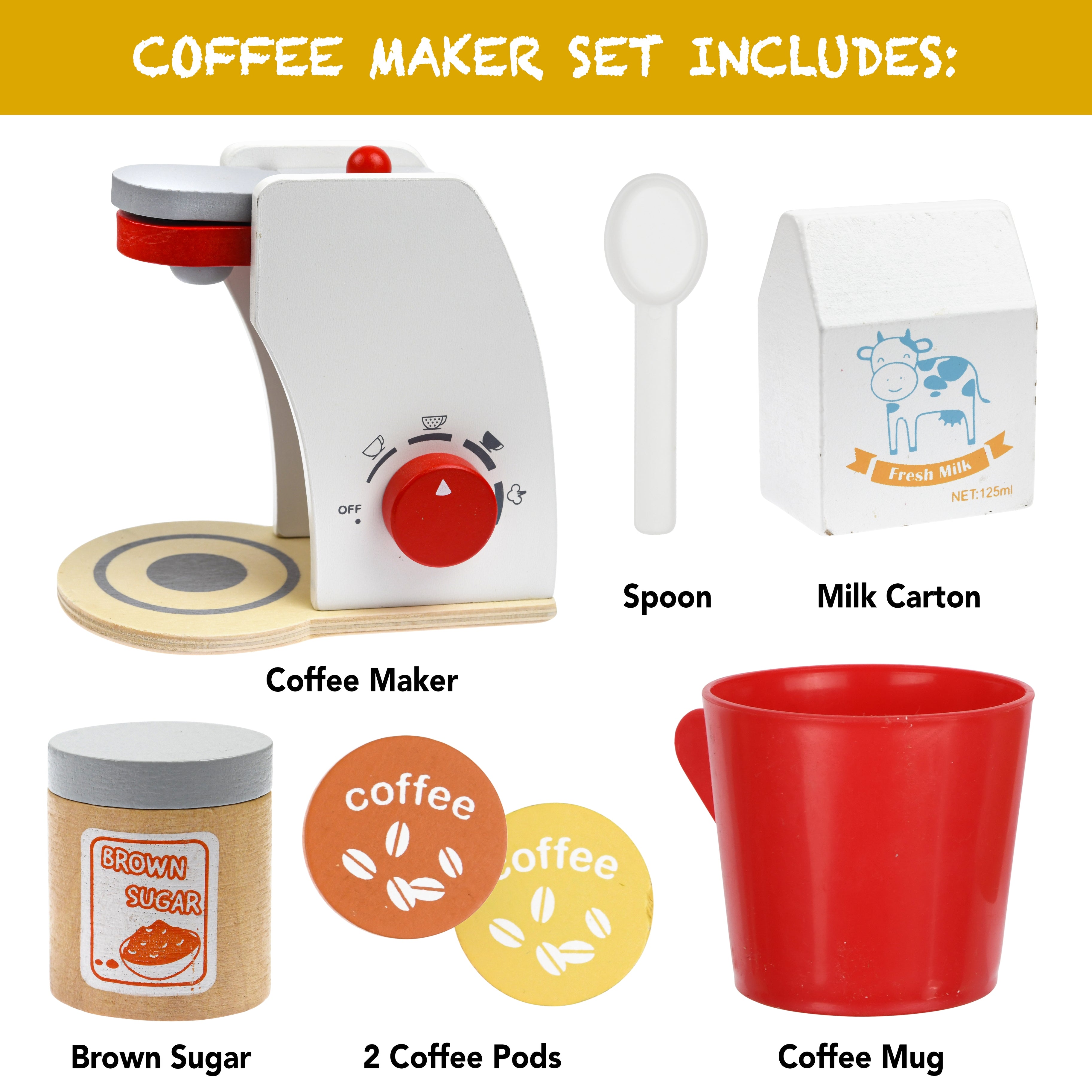 Kid’s Coffee Maker Playset