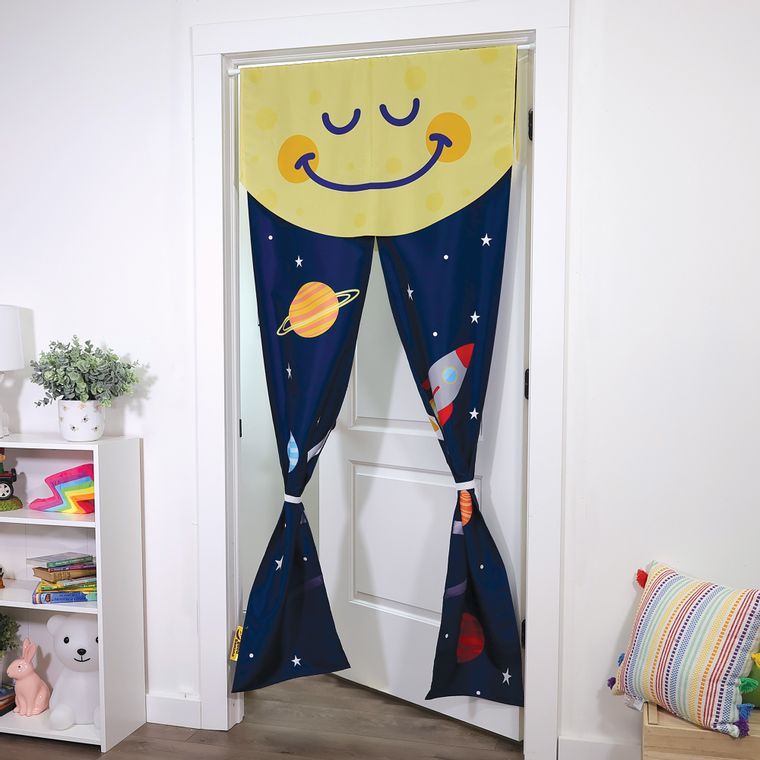 Good Banana Outer Space Doorway Curtain - Room Divider