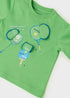 Mayoral Long Sleeve Interactive T-shirt - Seaweed Racket Sports