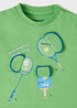 Mayoral Long Sleeve Interactive T-shirt - Seaweed Racket Sports