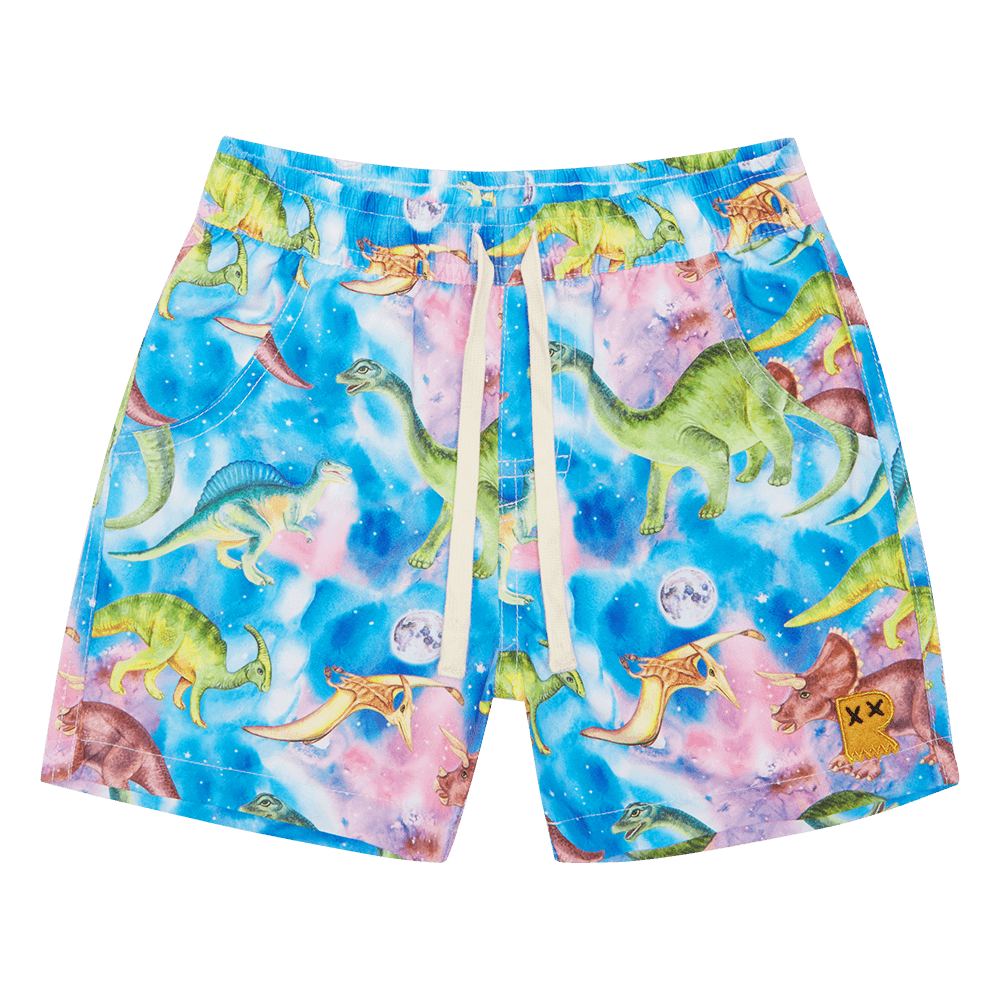 Space Dinosaur Board Short
