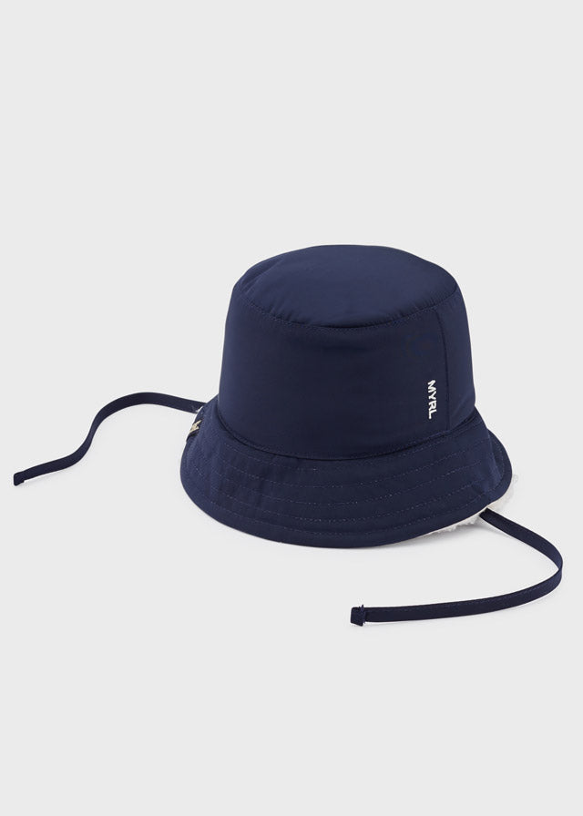 Reversible hat baby boy