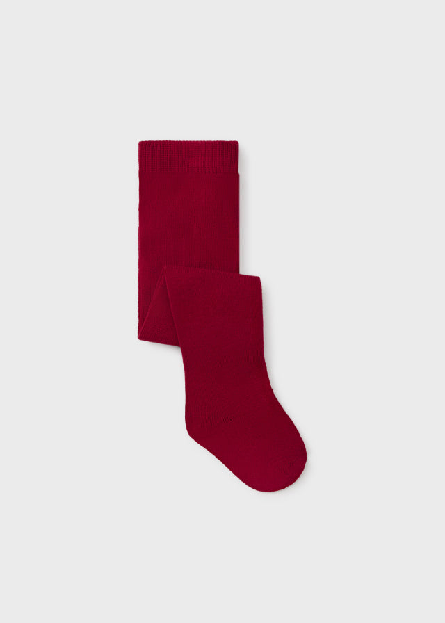 Mayoral Solid Tights - Raspberry