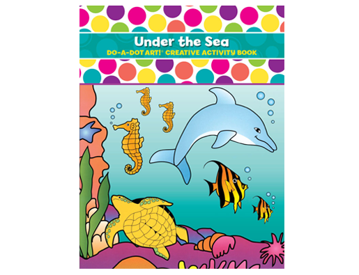 Dot A Dot Activity Book-Under the Sea
