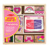 Melissa & Doug Wooden Stamp Set - Friendship