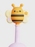 Chewbee's Silicone Teether Rattle- Bumble Bee