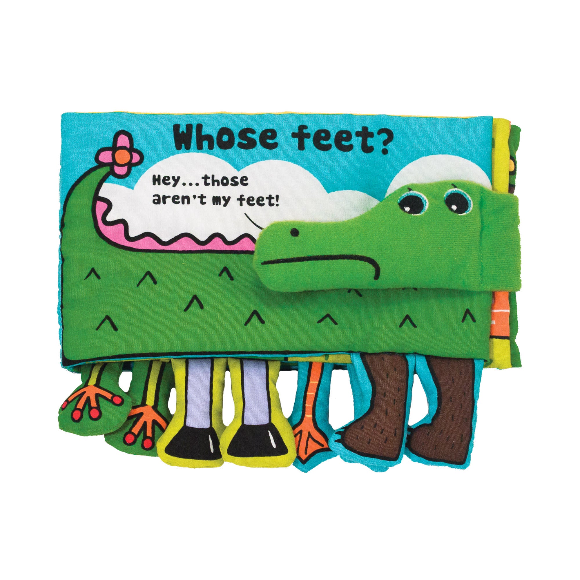Soft Activity Book - Whose Feet?