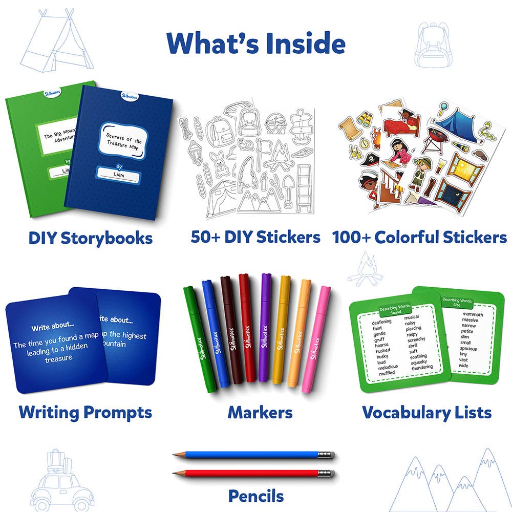 Skillmatics - Skillmatics Storybook Art Kit - All My Adventures Art Kit