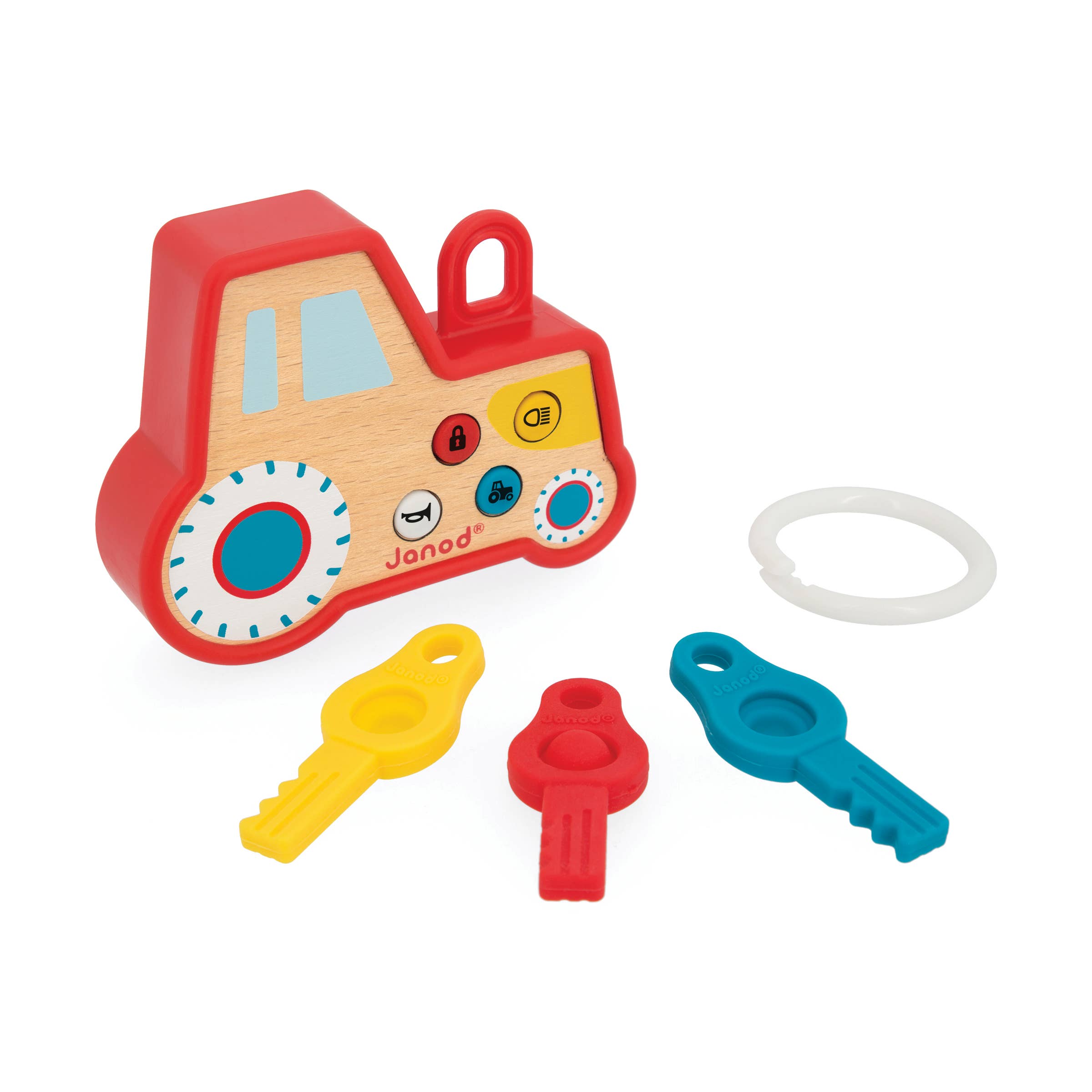 Farm Sounds & LED Tractor Key Ring