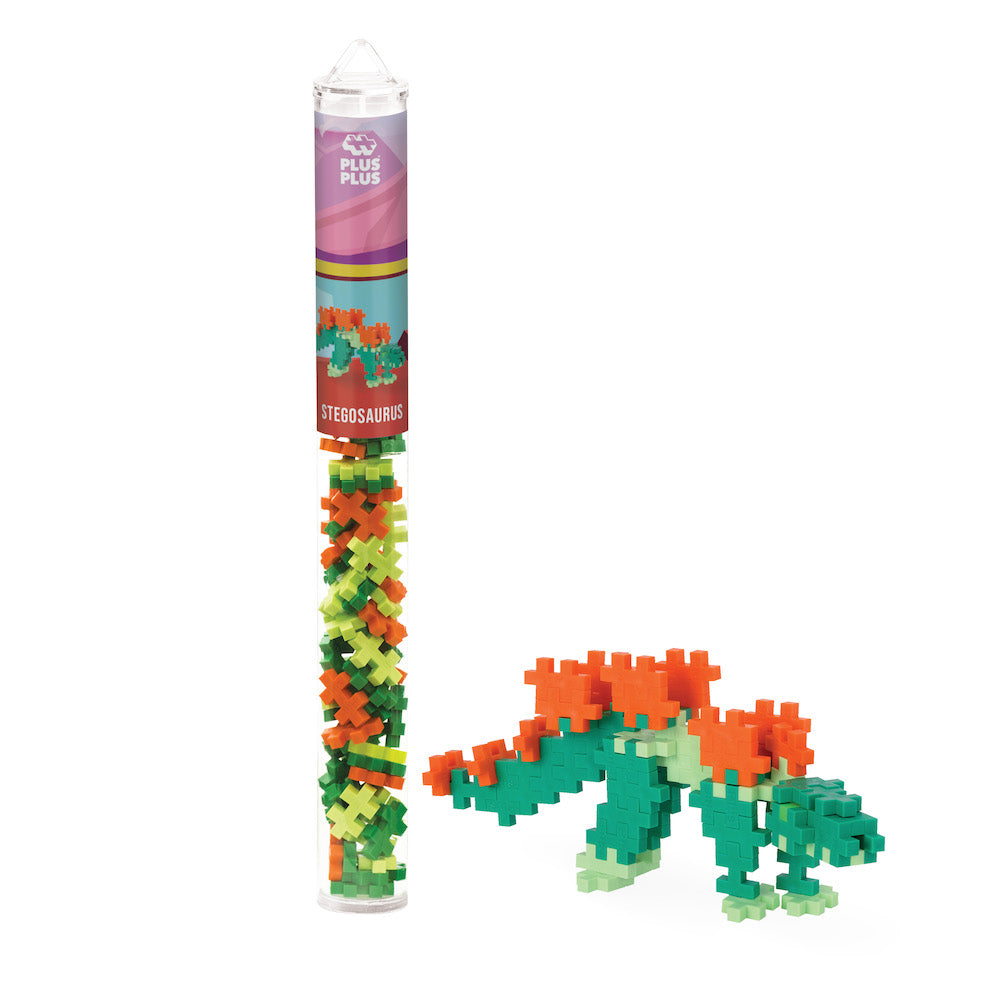 Plus-Plus Mini Maker Tube - Stegosaurus