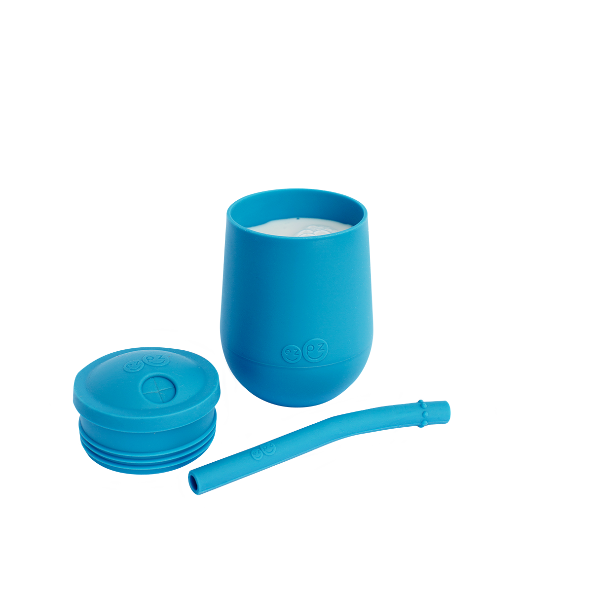 ezpz - Mini Cup + Straw Training System (Baby / Toddler 9+ months): Blush