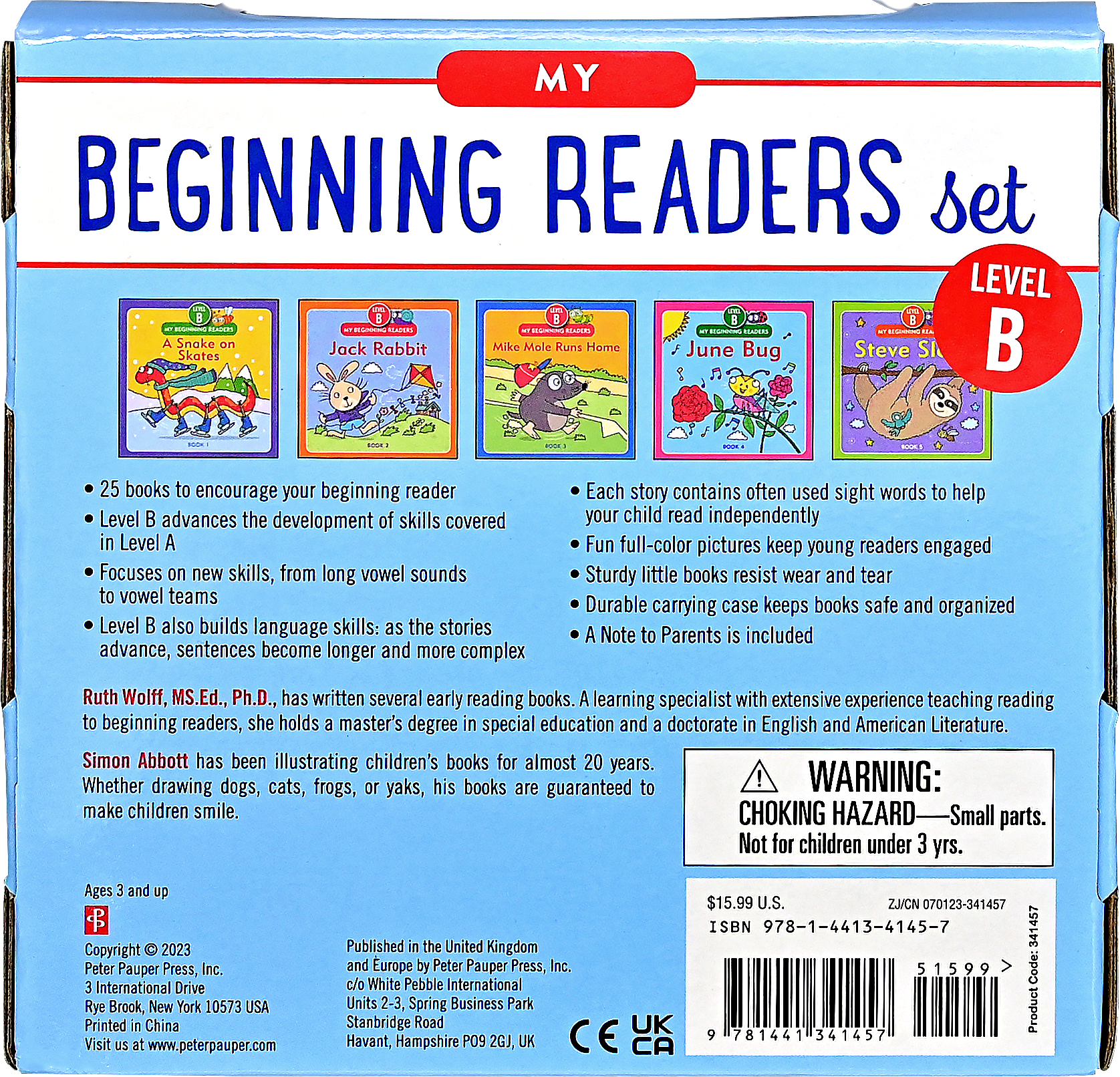 Peter Pauper Press - My Beginning Readers Set: Level B