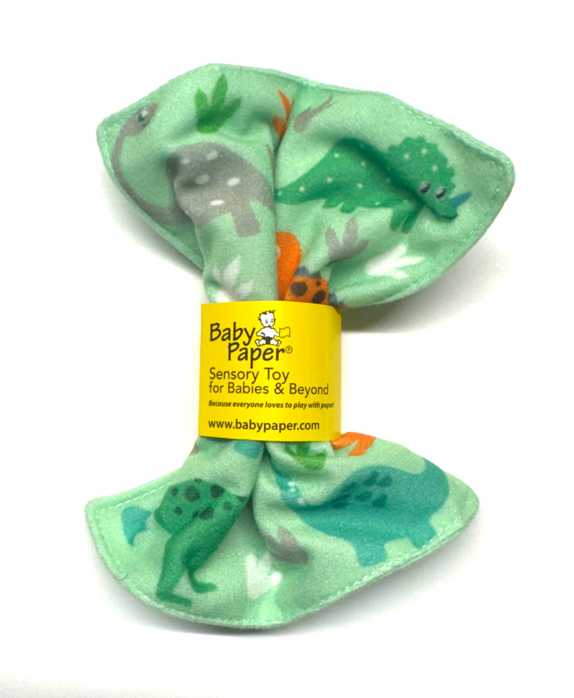 BABY PAPER - Baby Paper Crinkle Sensory Toy – Dinosaurs