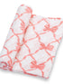 Muslin Swaddle Blanket - Beautiful Bows