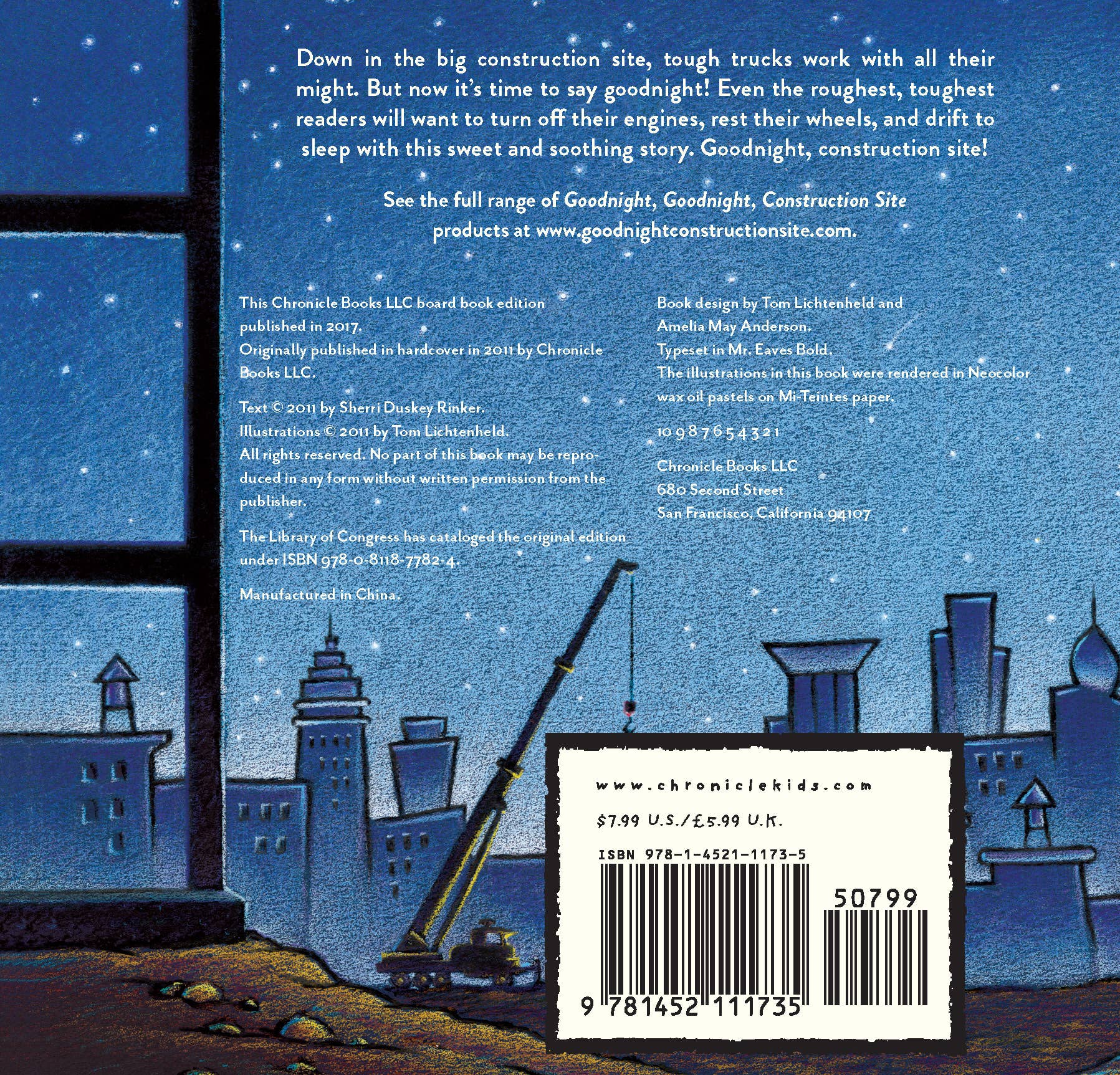 Chronicle Books - Goodnight, Goodnight, Construction Site