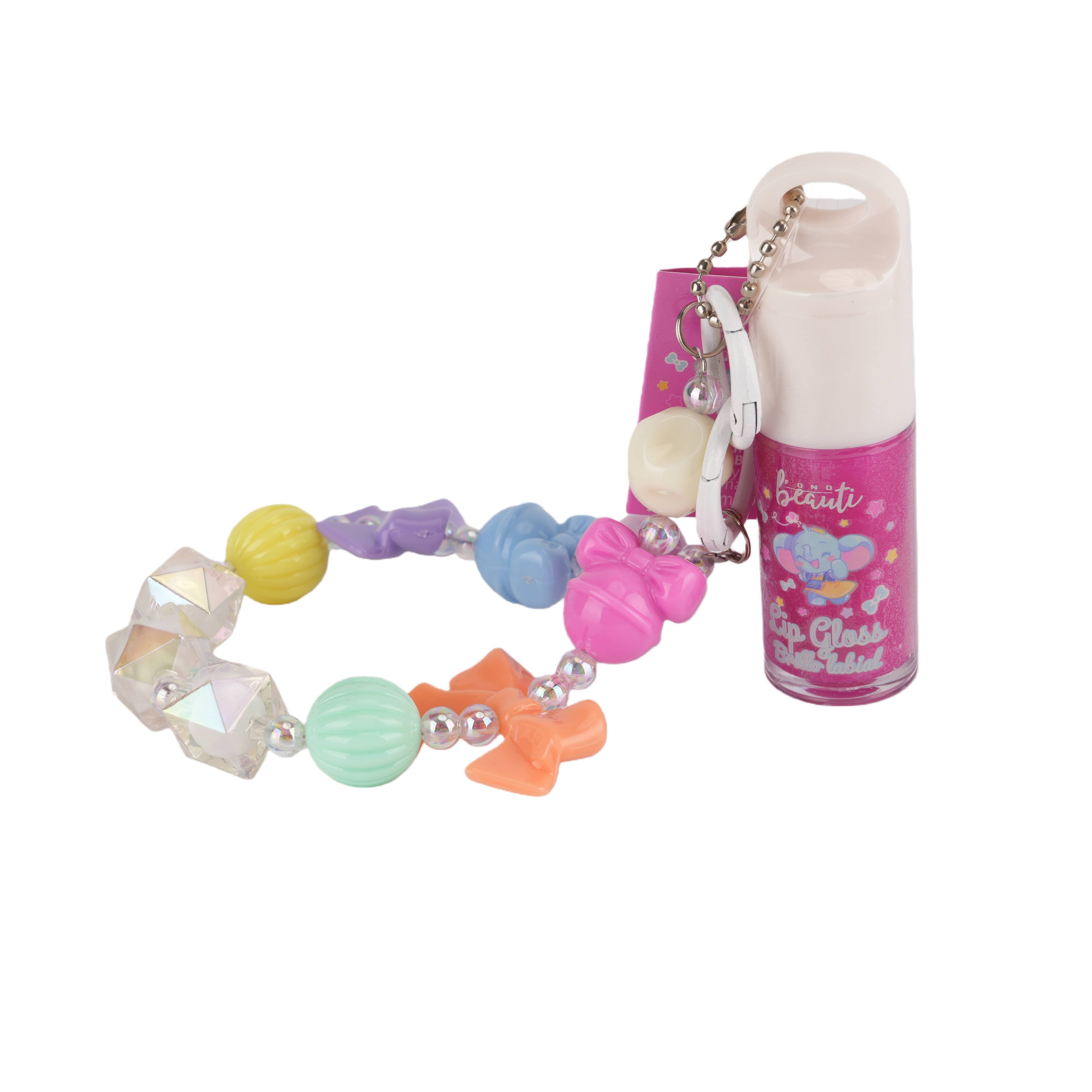 Charm Bracelet Lip Gloss --Kids Lip Care Bracelet