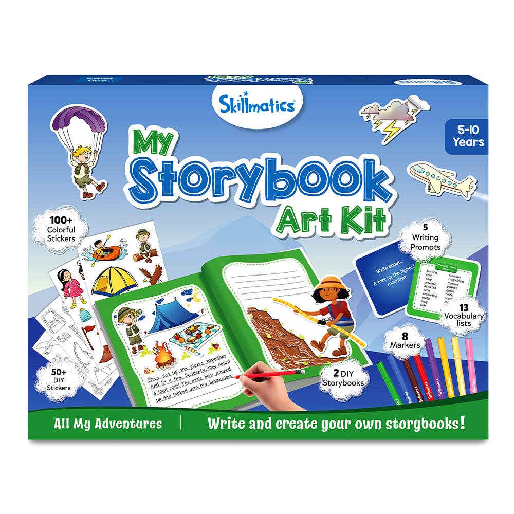 Skillmatics - Skillmatics Storybook Art Kit - All My Adventures Art Kit