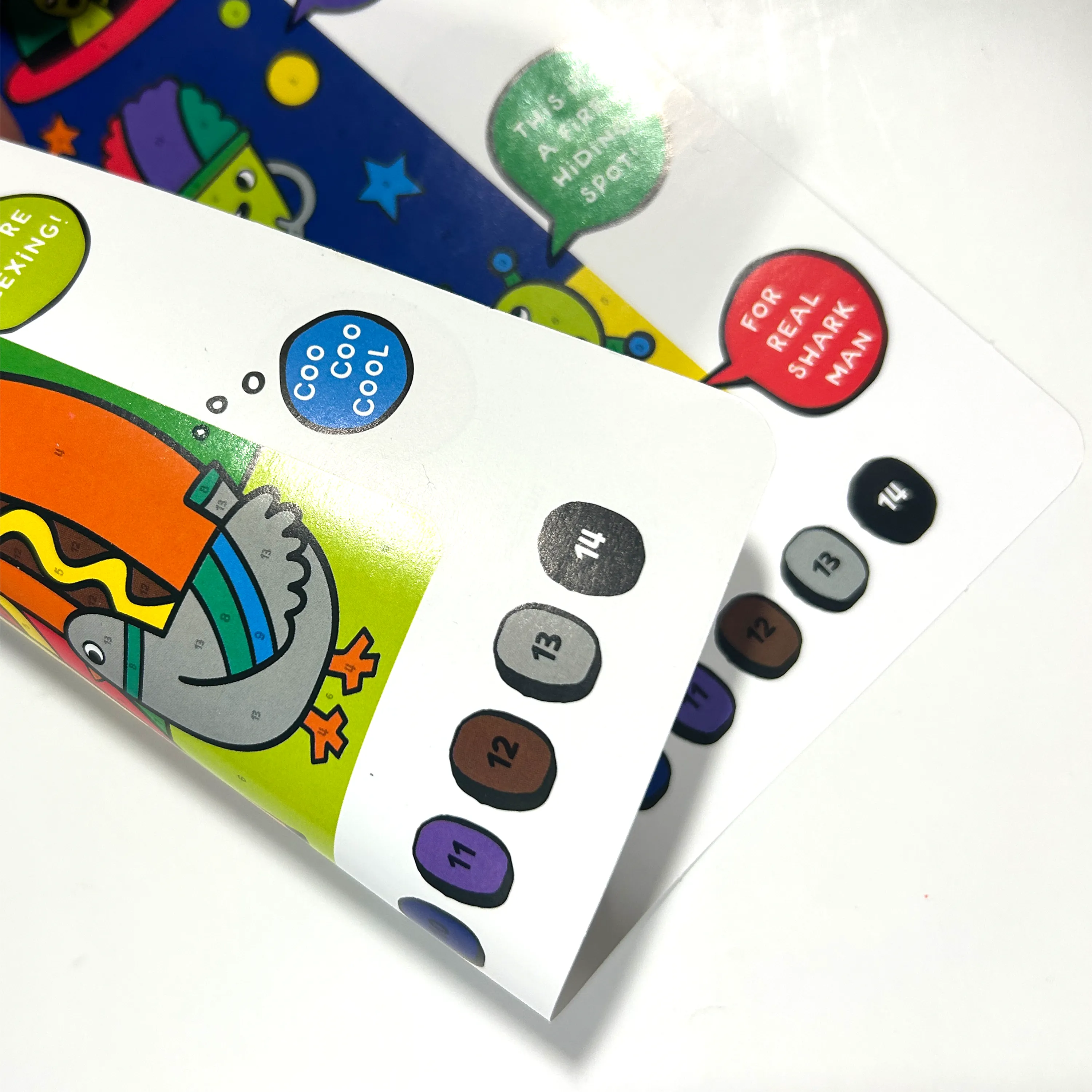 OOLY - Colortopia: Paint Marker By Number Kit - Epic Adventures (8