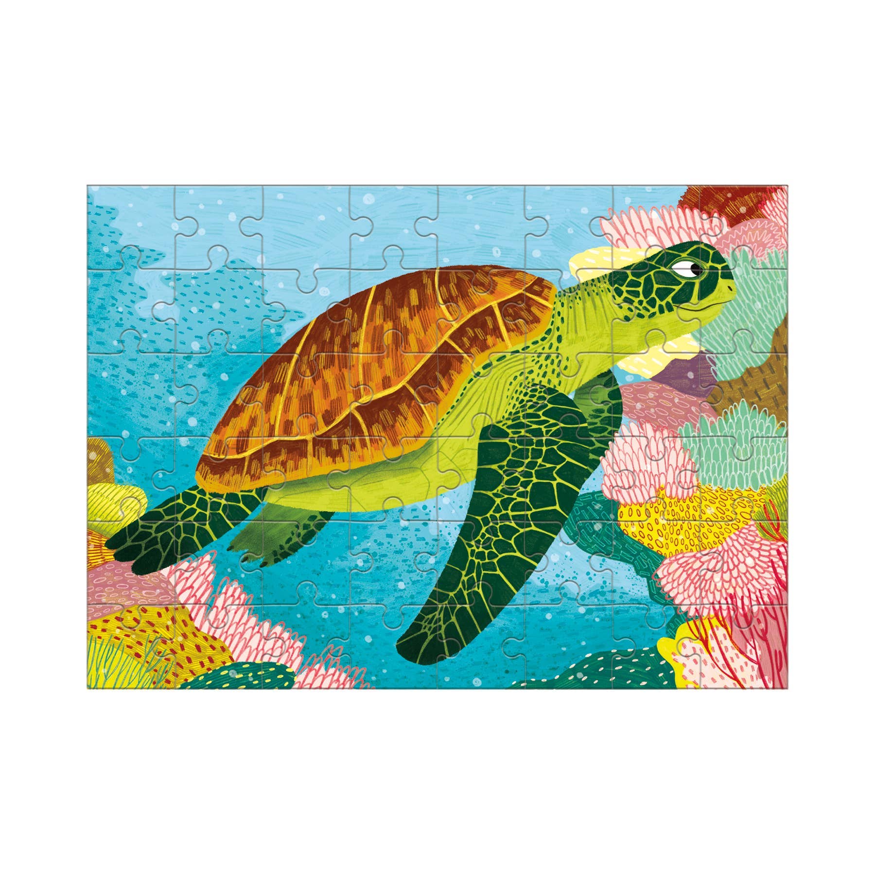 Chronicle Books - Green Sea Turtle Mini Puzzle