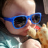 Roshambo Eyewear - Royal Blue Sunglasses: Toddler (Ages 2-4) / Chrome Polarized Lens