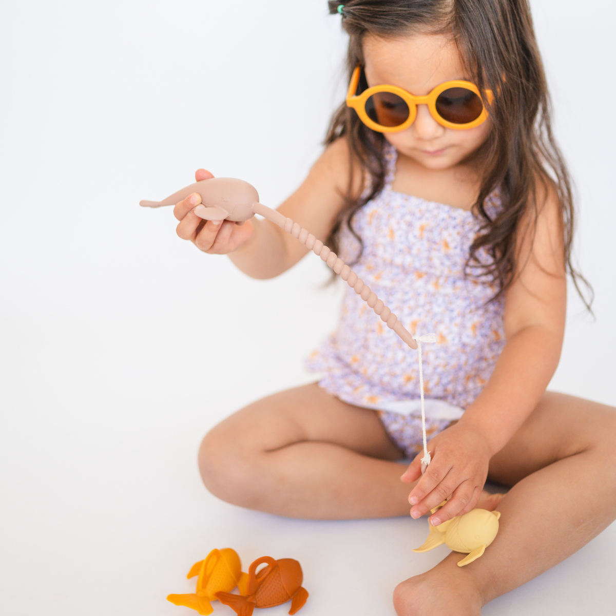 bug + bean kids - Fishing Playset - Coral | Kids Pretend Playset