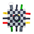 Baby Jack and Company - Racing Flag Baby NASCAR Tag Stroller Toy 10" x 10"