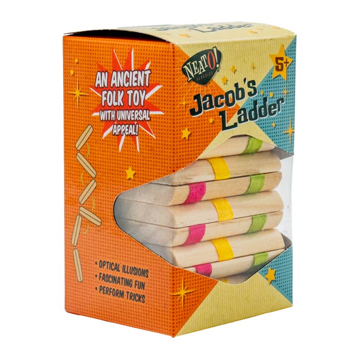 Toysmith - Neato! Classics Jacob's Ladder Retro Wooden Puzzle- Retro