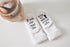 Bring My Mom an Iced Coffee Baby Socks | Baby Gifts | Mom: 0-6mo