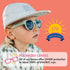 Roshambo Eyewear - Royal Blue Sunglasses: Toddler (Ages 2-4) / Chrome Polarized Lens