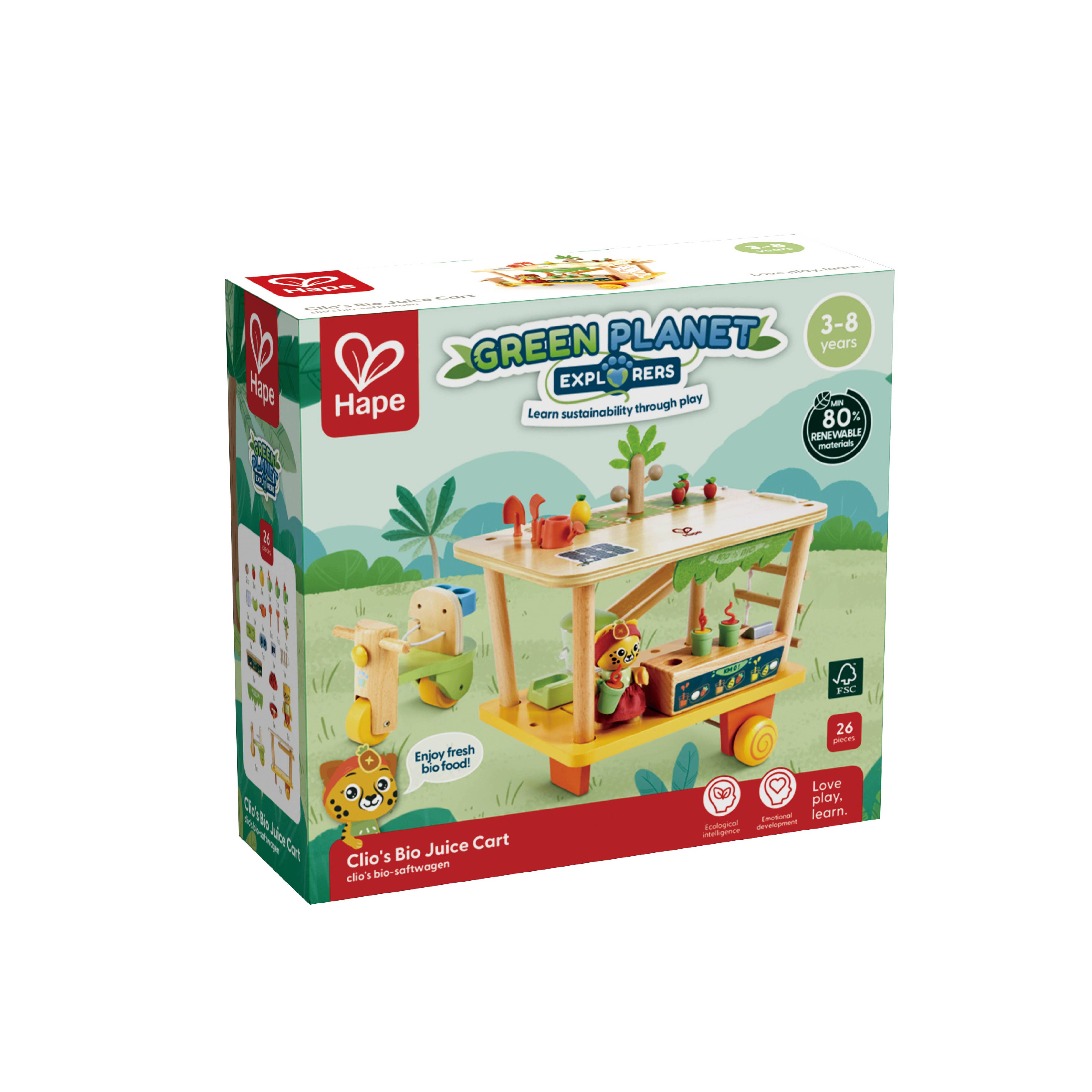 Hape Toys - Clio's Bio Juice Cart