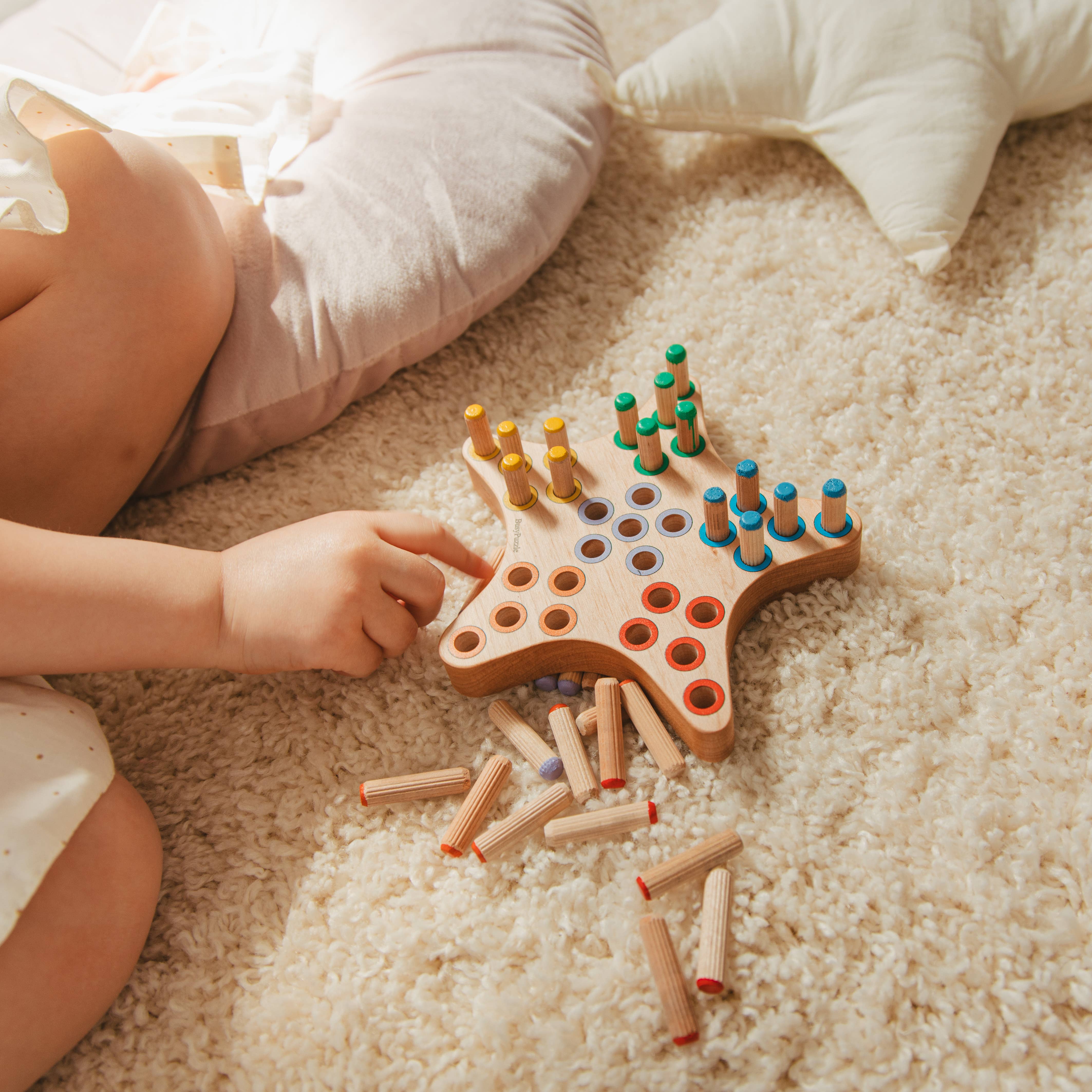 Busy Puzzle - Montessori Sorter Starfish