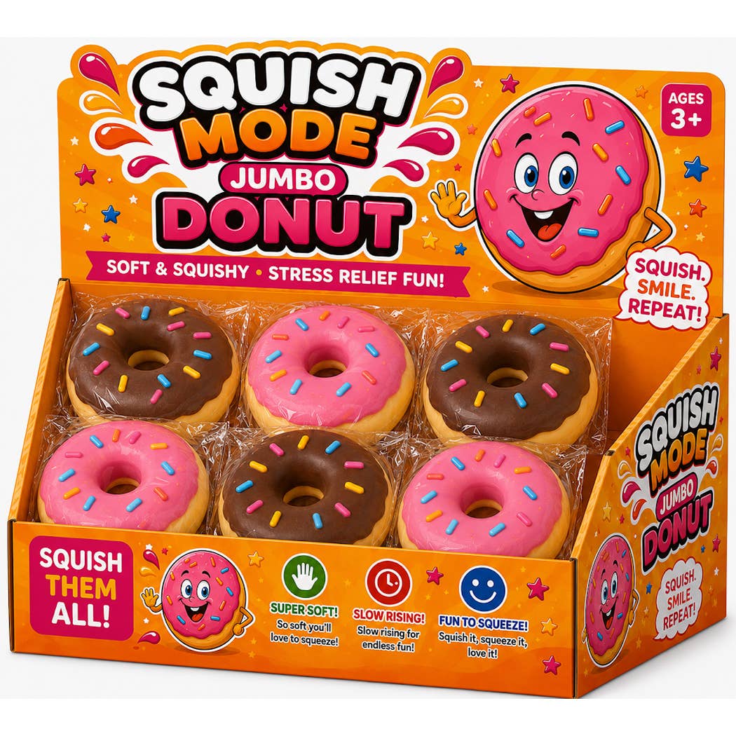 Jumbo Donut Sensory Toys
