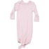 Angel Dear Solid Veiled Pink Knotted Gown and Hat