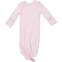 Angel Dear Solid Veiled Pink Knotted Gown and Hat