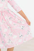 Bunny Love 3/4 Sleeve Pocket Twirl Dress