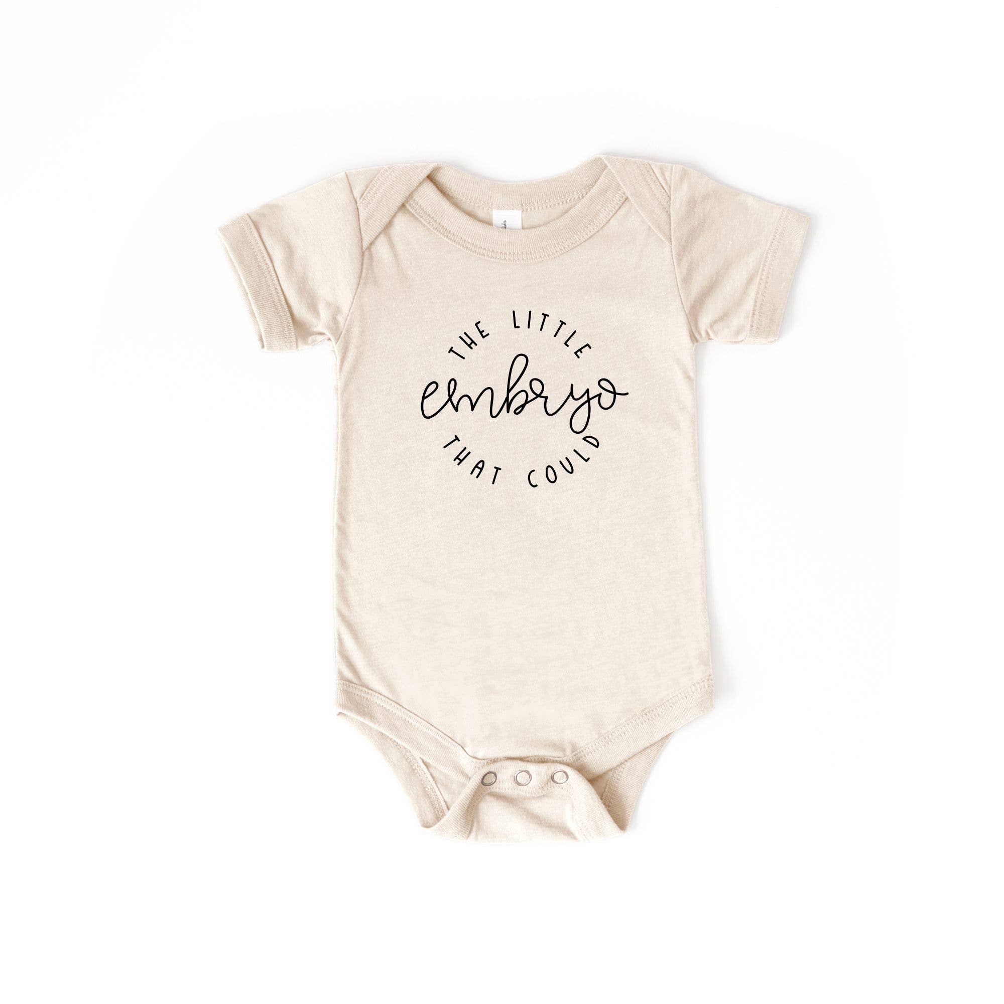 The Little Embryo That Could Baby Bodysuit | IVF : 0-3 Months / Short