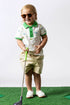 Organic Short Sleeve Golf Polo Little Caddies