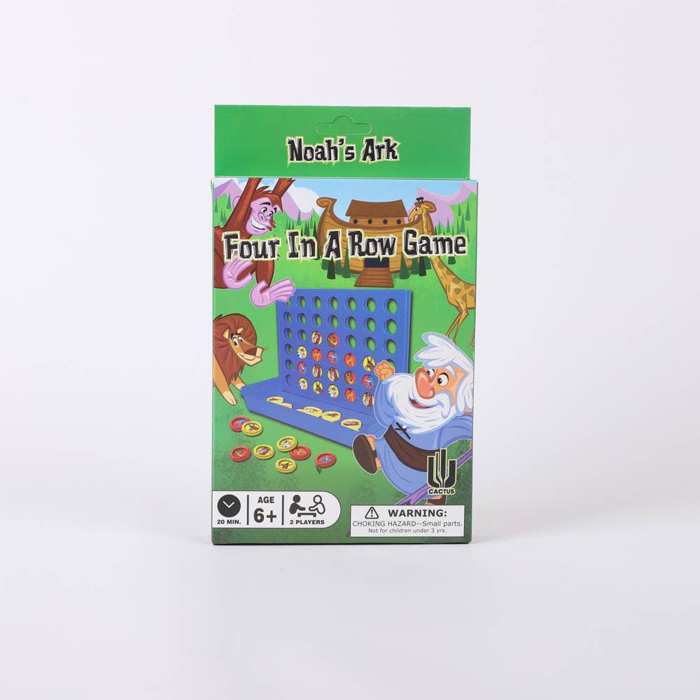 Swanson Christian Products - Game - Four In A Row - Noah's Ark