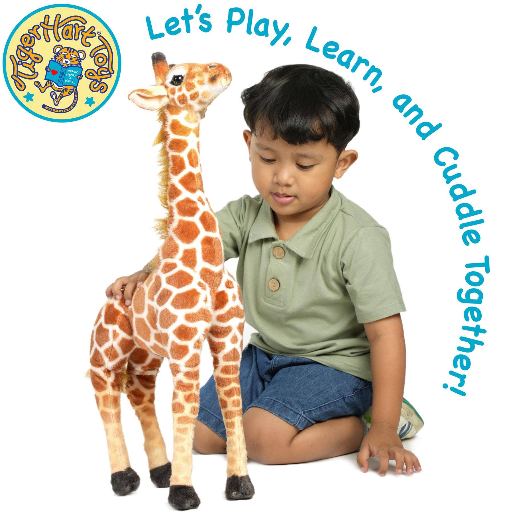 VIAHART Toy Co. - Jocelyn The Giraffe | 22 Inch Stuffed Animal Plush | By TigerHart Toys