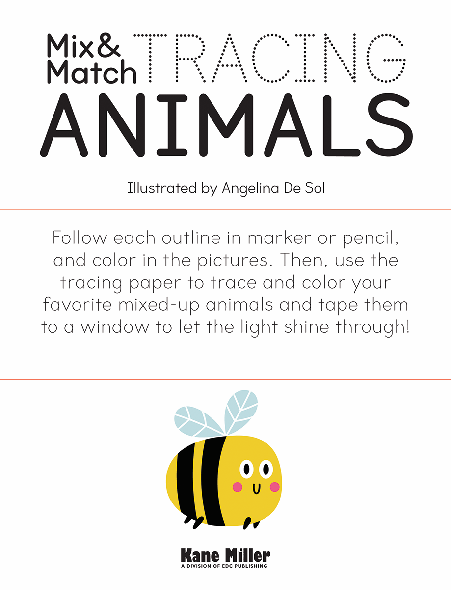 EDC Publishing - Mix & Match Tracing: Animals