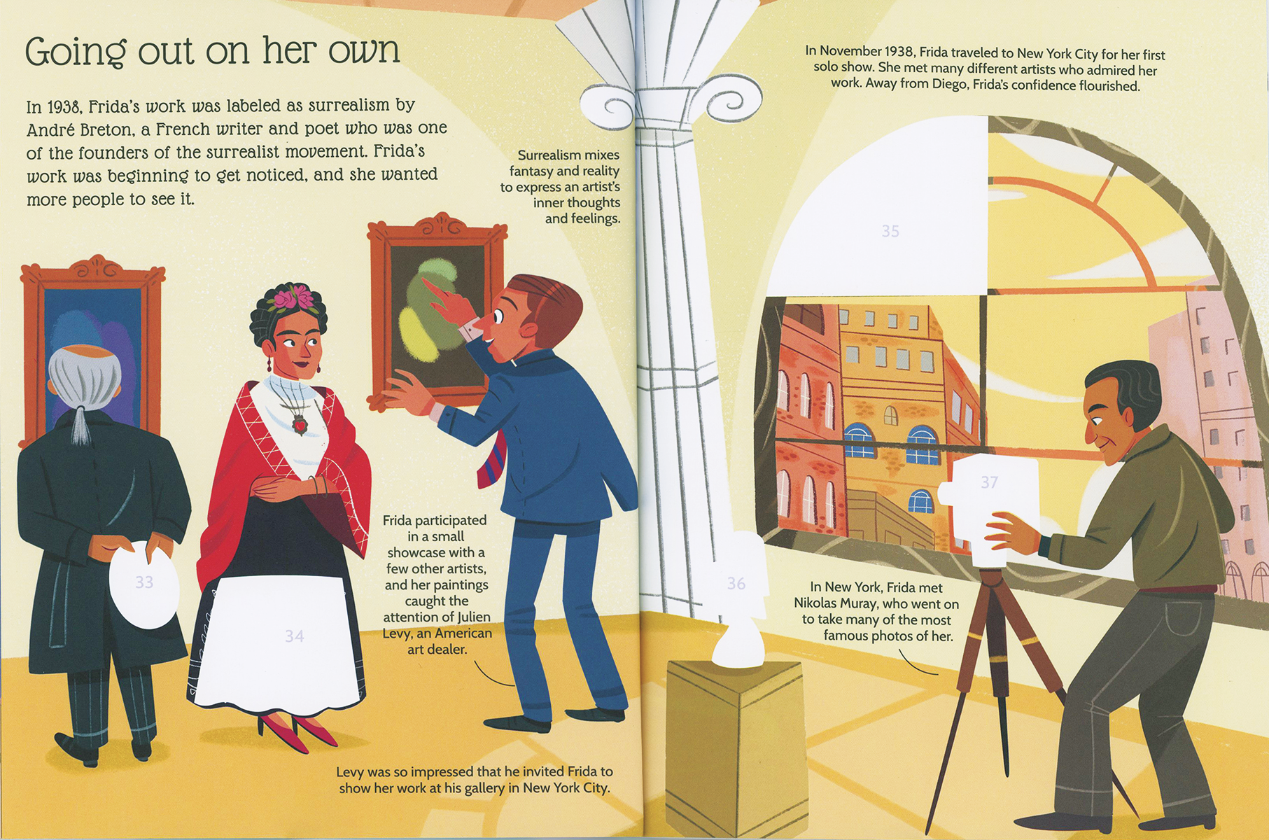 EDC Publishing - Sticker Life Stories: Frida Kahlo