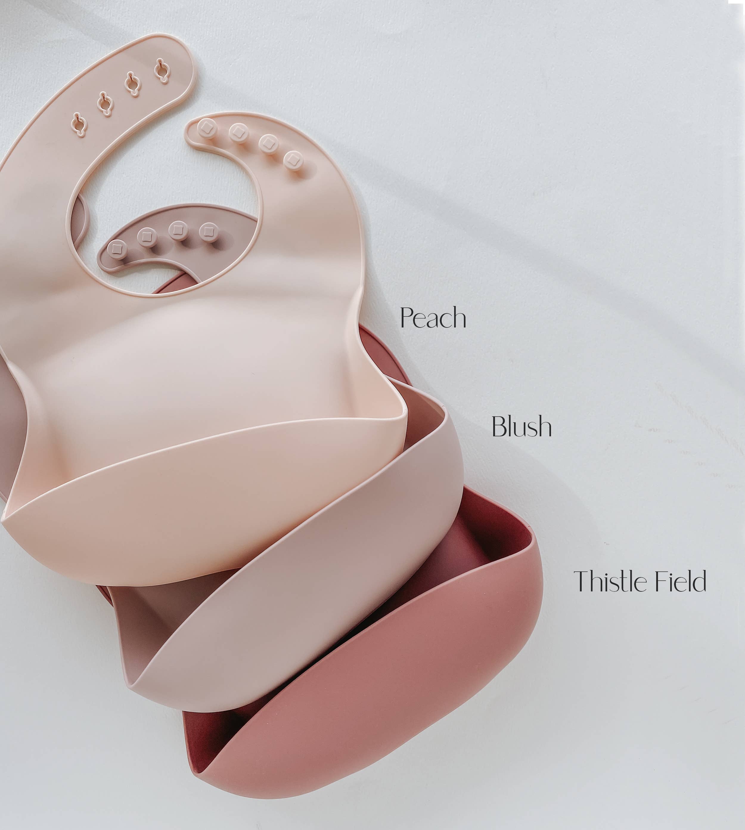 Oalalax Bebe - Silicone Bibs for Babies Toddlers | ecofriendly sustainababl: Latte