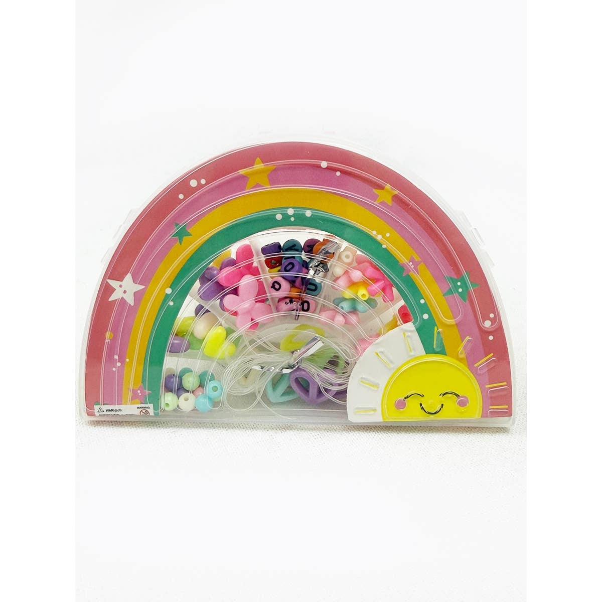 Love and Repeat - Unicorn and Rainbow DIY Bracelet Making Mix Beads Set: MIX COLOR / ONE(12)