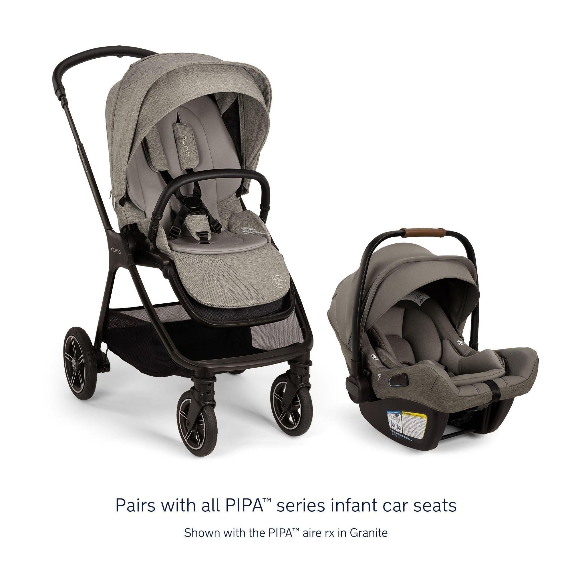 nuna triv stroller and bassinet Nuna x BMW TRIV Next Stroller – JadaBug's Kids Boutique