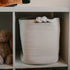 Rope Cube Storage Basket - White