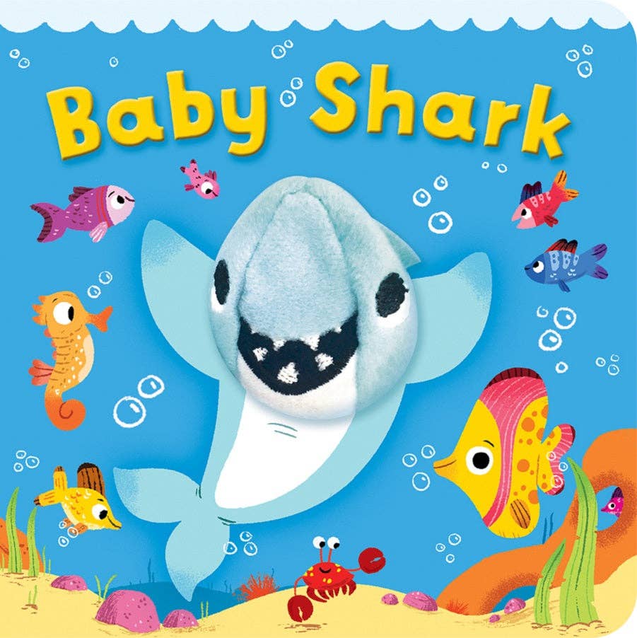 Cottage Door Press - Baby Shark Interactive Finger Puppet Board Book